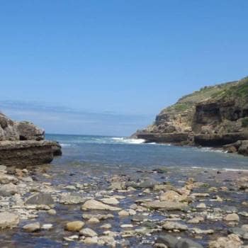 Caminhando na Praia da Samarra