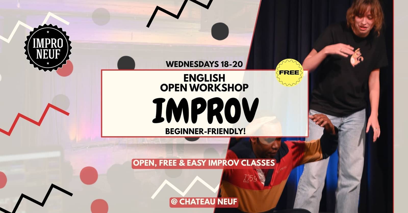 Free Open Improv Workshop!