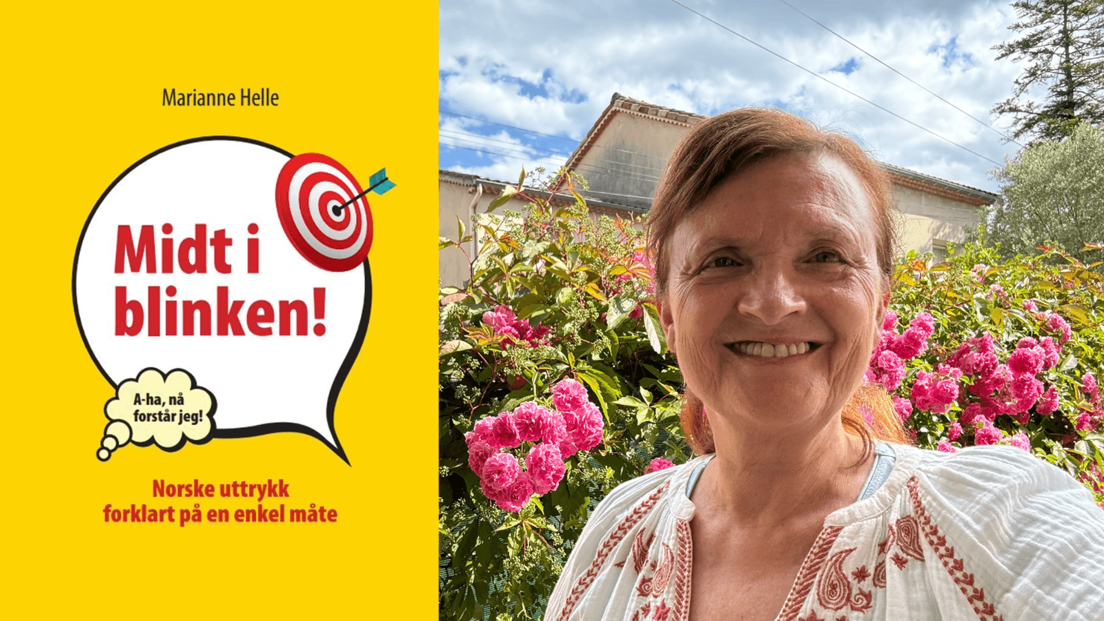Bokpresentasjon: Midt i blinken av Marianne Helle