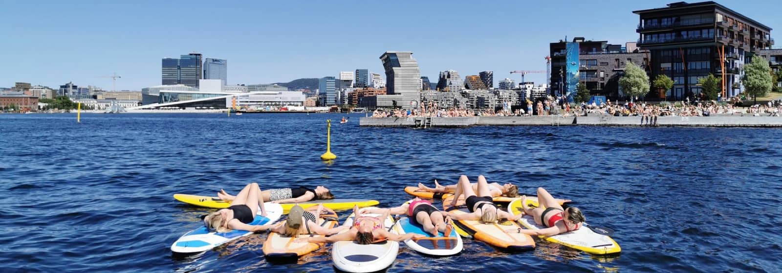 SUP-kurs fra Sørenga