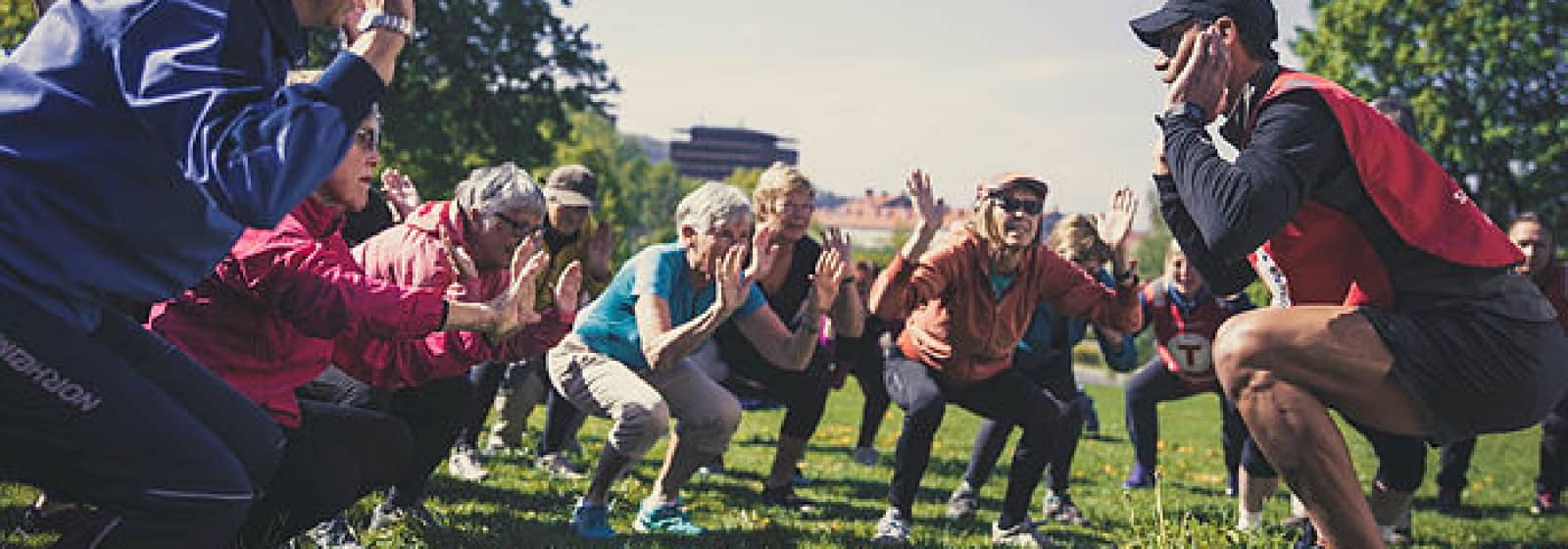 Friluftstrimmen i Tøyenparken
