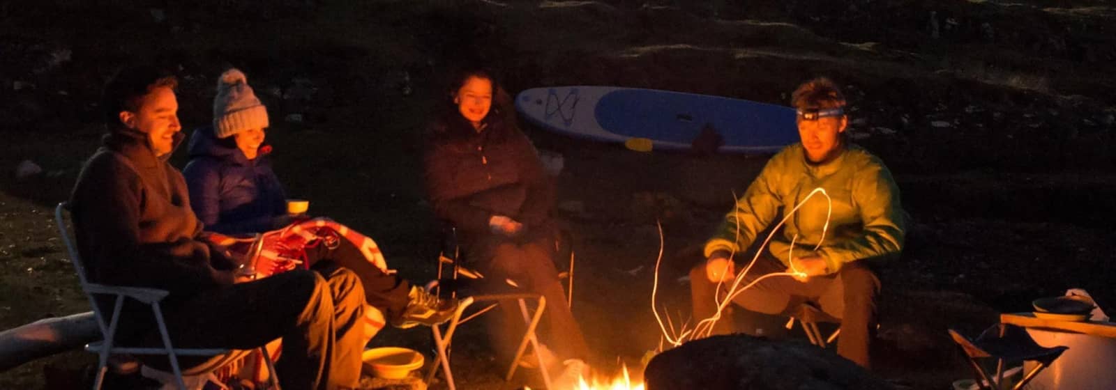 Koselig båltur ved Ulsrudvannet