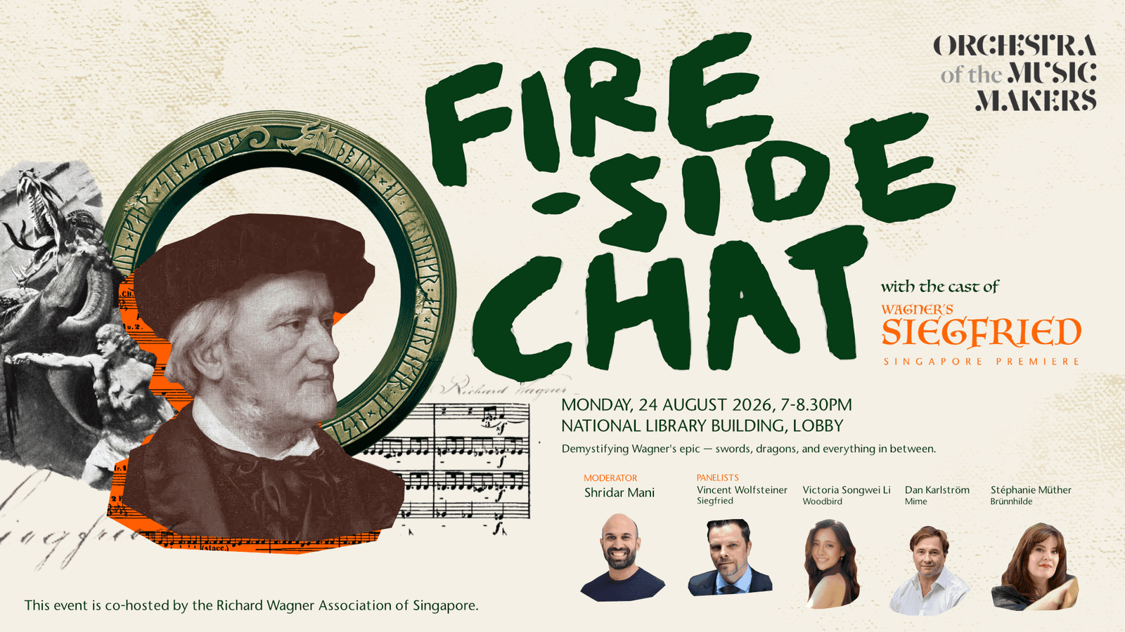 Fire-side Chat with the Cast of Wagner's Siegfried
