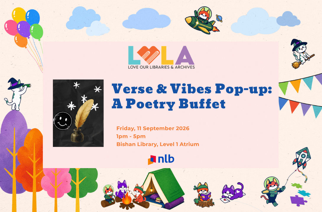 [LOLA 2026] Verse & Vibes Pop-up: A Poetry Buffet