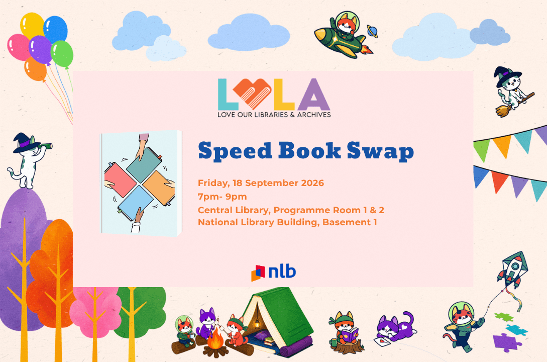 [LOLA 2026] Community Bookworm Programme: Speed Book Swap