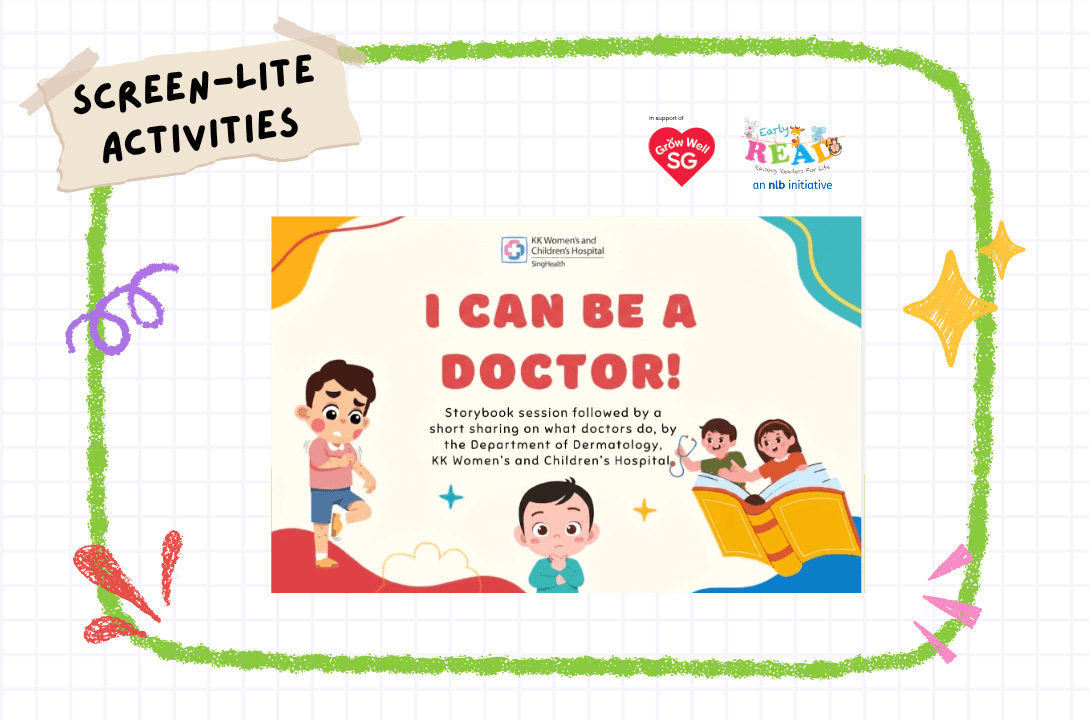 ["I Can Be..." Storytime Series] Storytime with Dr Terri Chiong