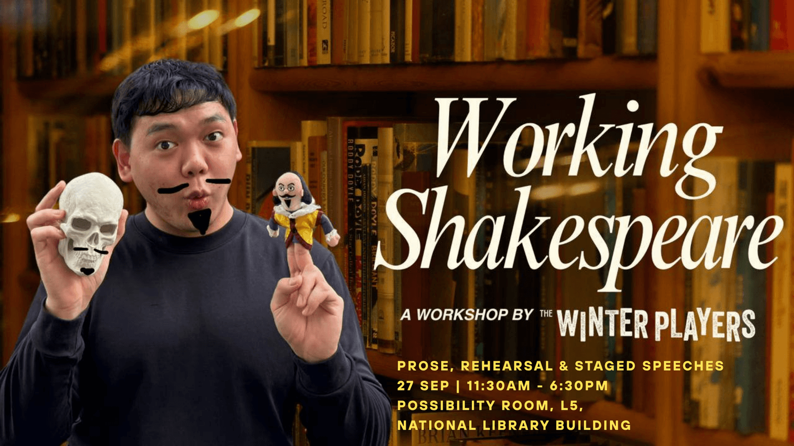 Prose, Rehearsal & Staged Speeches [Working Shakespeare with The Winter Players]
