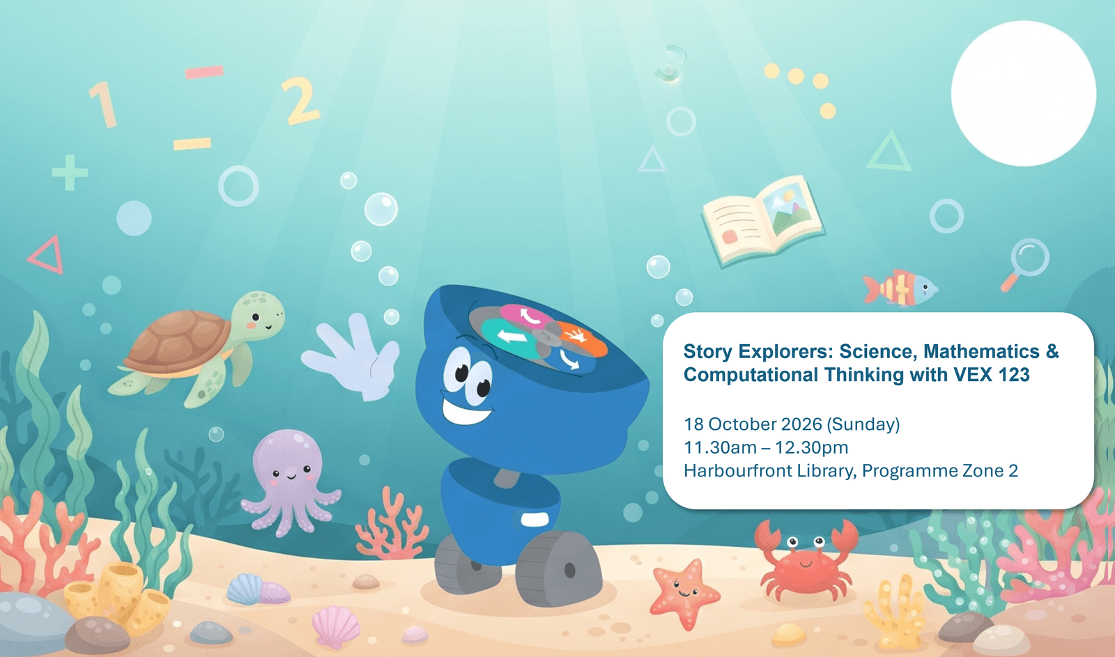 [DiscoverTech] Story Explorers: Science, Mathematics & Computational Thinking with VEX 123