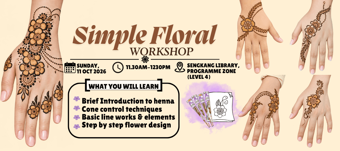 Basic Henna Flower Workshop