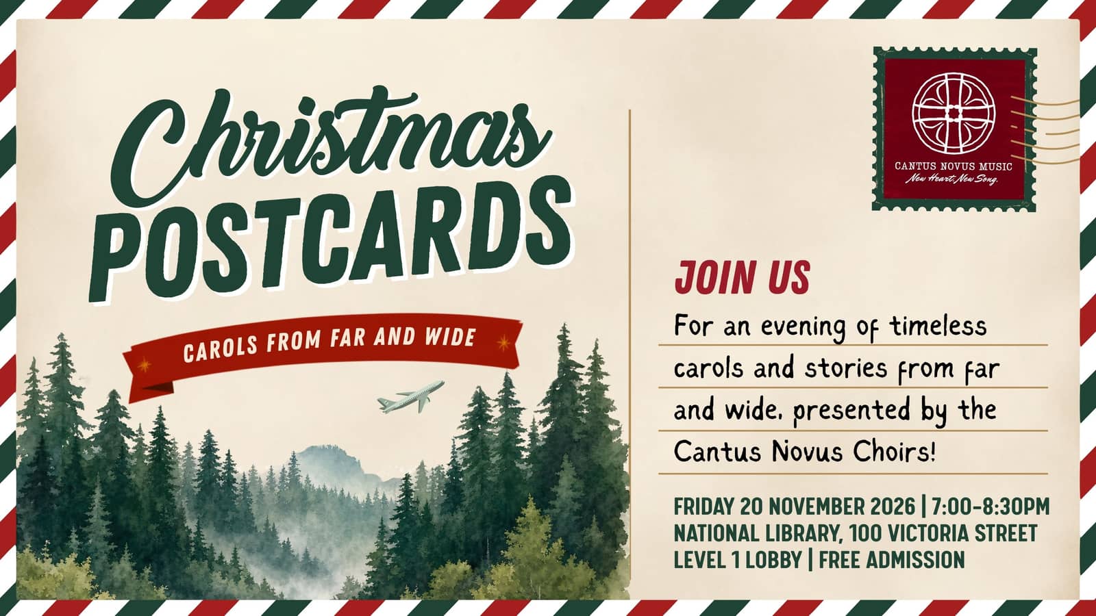 Christmas Postcards: Carols from Far and Wide