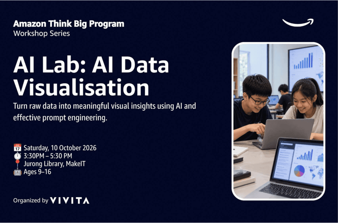 [Budding Coders] Amazon Think Big Program Workshop Series - AI Lab: AI Data Visualisation
