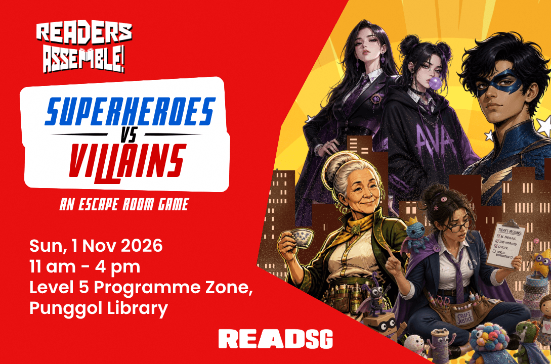 [Teens Takeover | re:write] Heroes vs Villains: An Escape Room Game | Readers Assemble