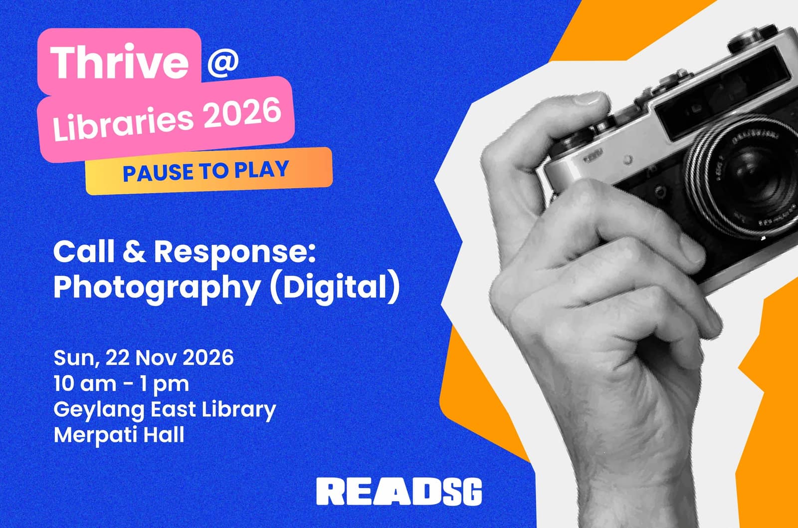 Call & Response: Photography (Digital) [Thrive@Libraries]