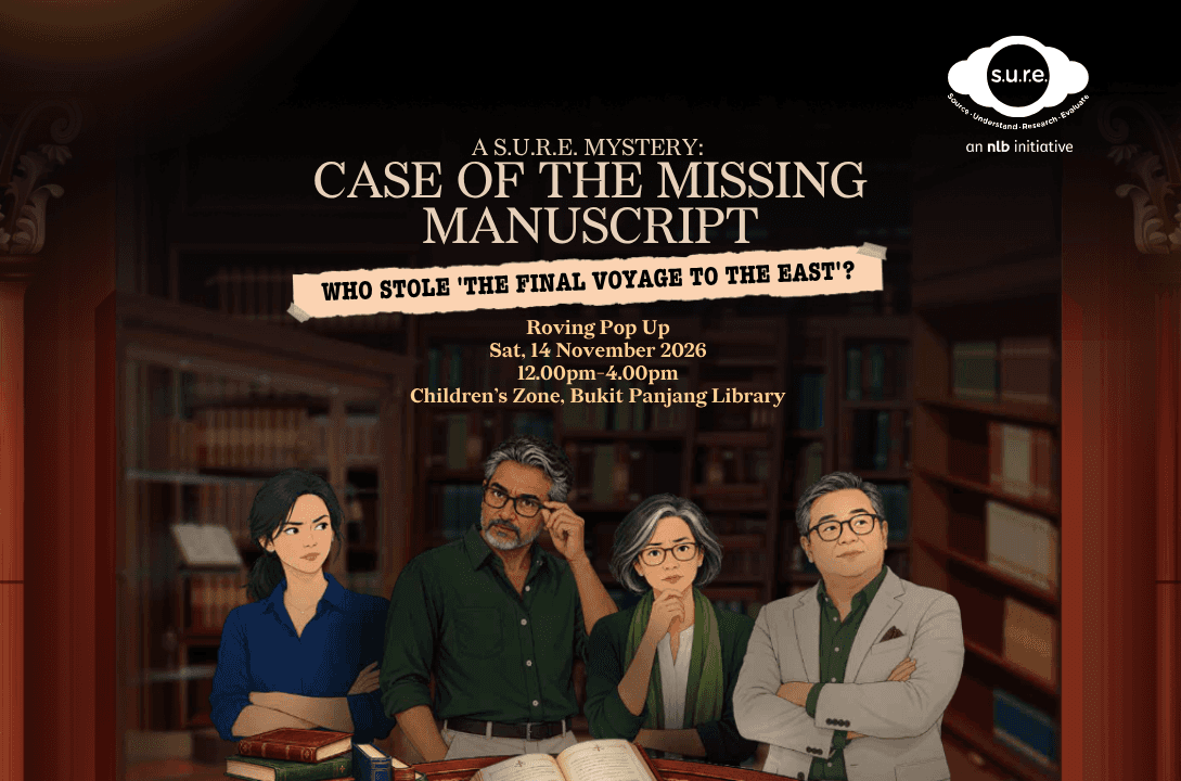 [A S.U.R.E. Mystery: Mission 1] Roving Pop Up @ Bukit Panjang Library
