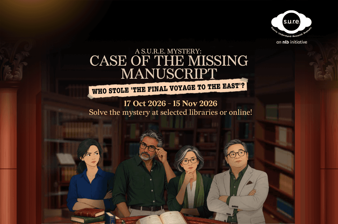[A S.U.R.E. Mystery: Mission 1] Showcase at Selected Libraries