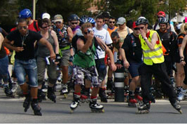 Rutes en patins a diverses zones de Barcelona