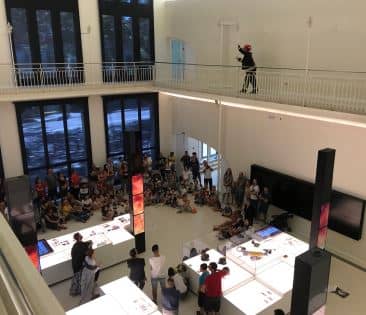 Taller 'Qui, Què, Com' a l'Espai Bombers Parc de la Prevenció de Barcelona