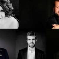 Concert "Schubert, Brahms, Rossini i Guastavino", amb 5 elements: Mathéu, Pintó, Padullés, Olivé & Bronevetzky