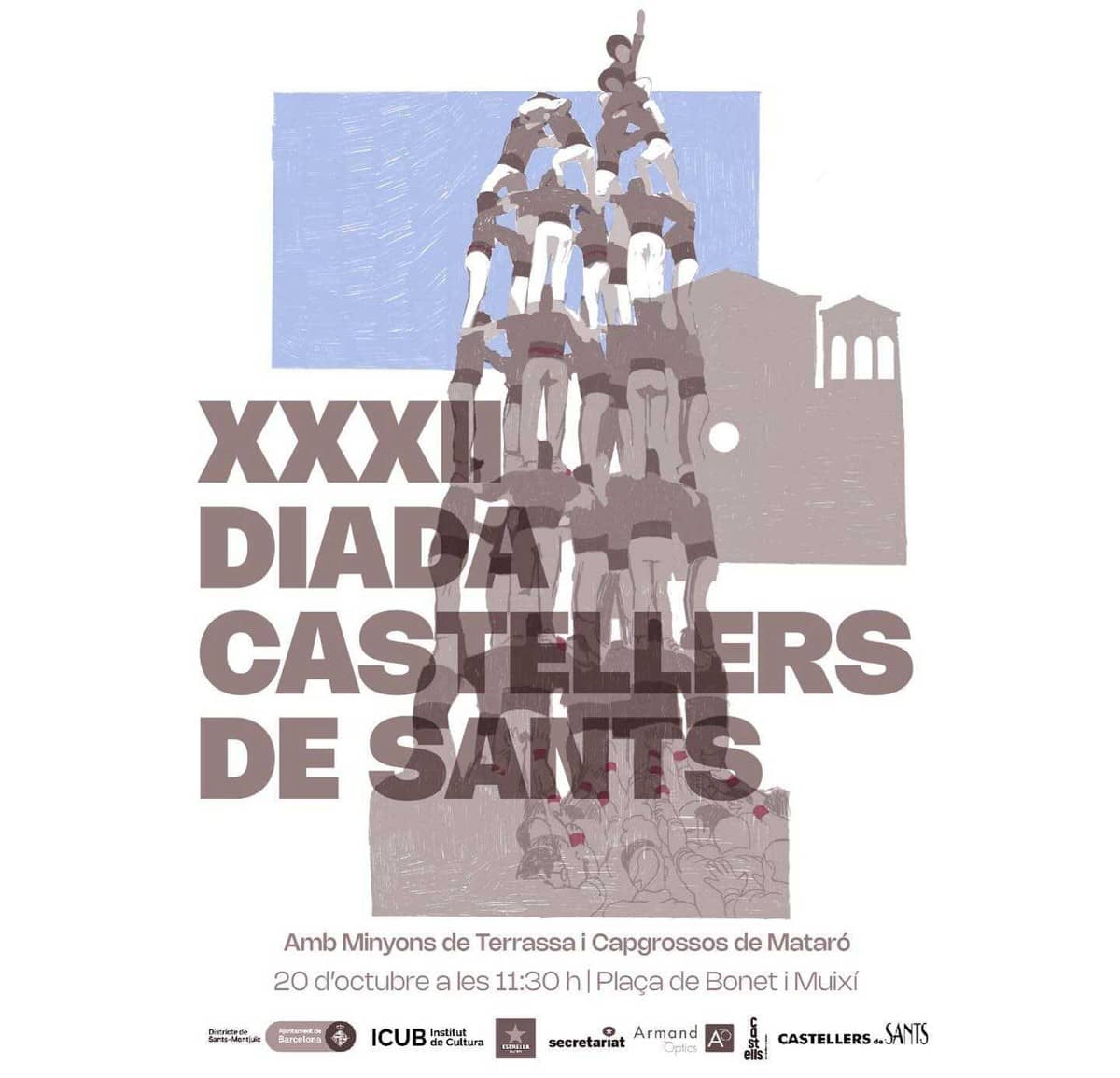 34a Diada dels Castellers de Sants
