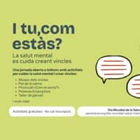 Jornada comunitària de salut mental 'I tu, com estàs?'