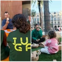 Let's Play in the Squares at Plaça Reial