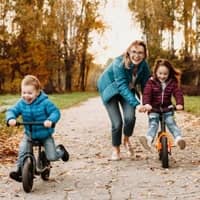 Bicicleta en família