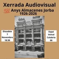 Xerrada audiovisual '100 anys dels Almacenes Jorba 1926-2026'