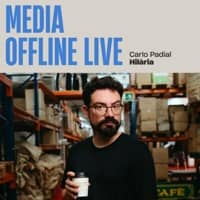 Espectacle "Media offline live" amb Carlo Padial