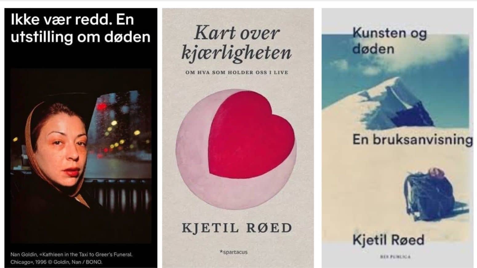 Litteratur på BLÅ: Kjærligheten og døden i kunsten