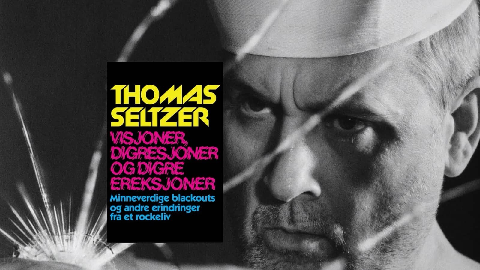 Thomas Seltzer lanseringsfest for boka VISJONER, DIRGESJONER OG DIGRE EREKSJONER