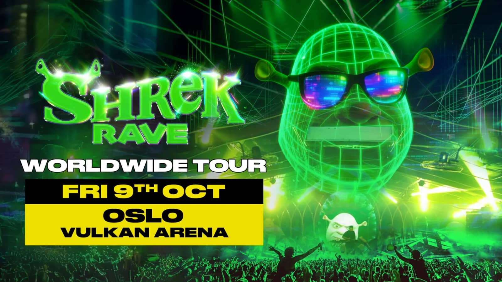 SHREK RAVE Is Coming To Oslo!