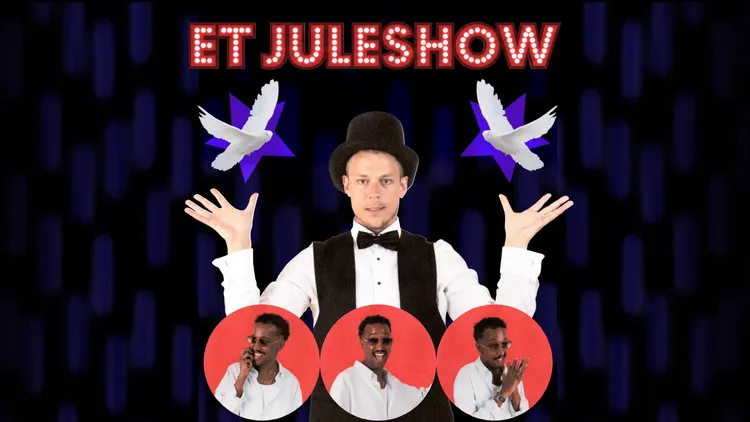 Et juleshow med Jonis Josef og Stenar “Fenomenet” Hallert