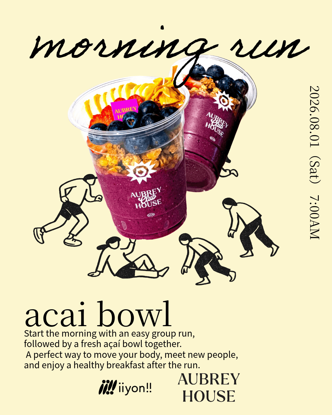 🥣Acai Morning Run in Shibuya🏃