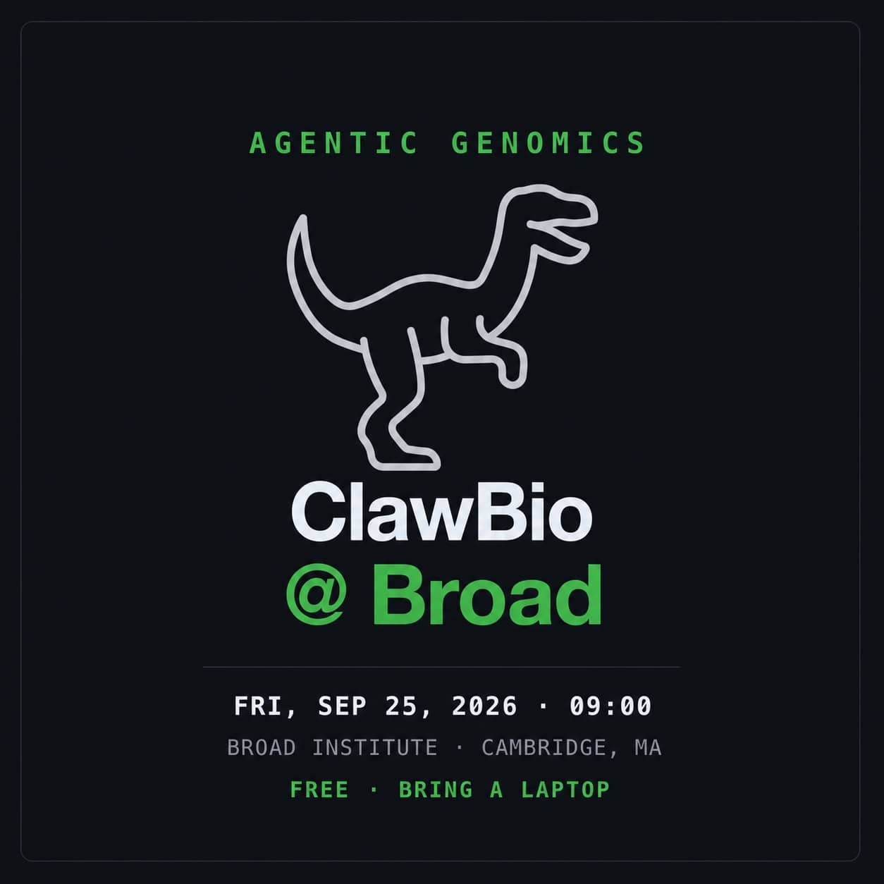 ClawBio, developing your own genomic agent from scratch