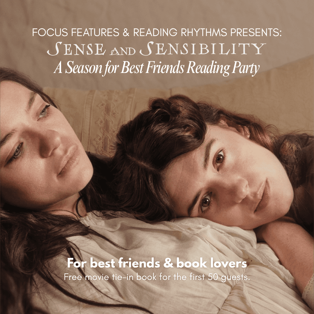 Reading Rhythms NYC + Free Book: Sense and Sensibility (Movie Tie-In Special)