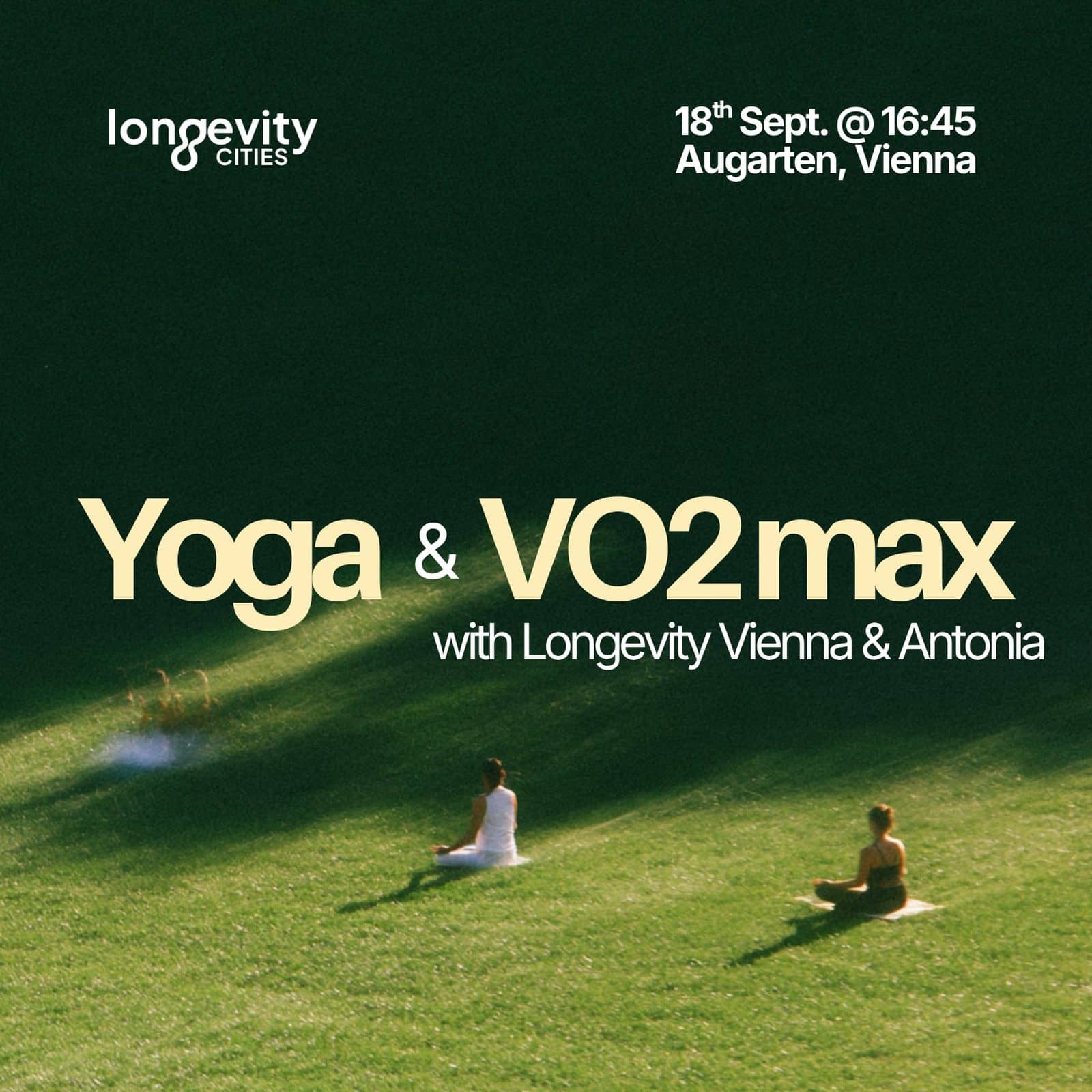 YOGA & VO2 MAX Session with Longevity Vienna