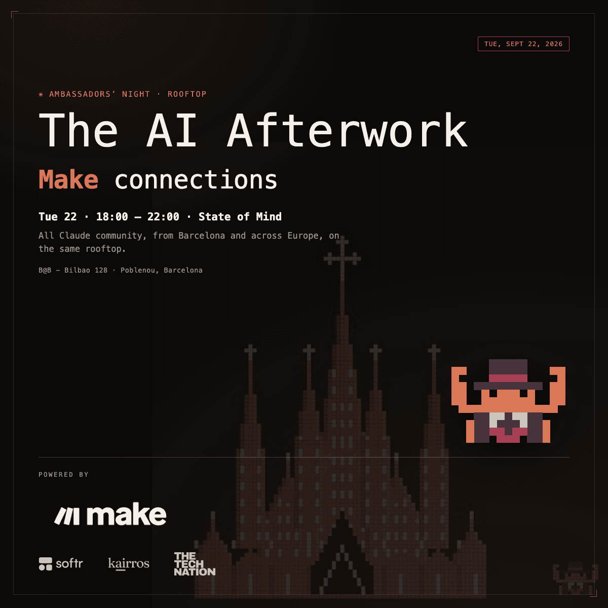 The AI Afterwork - Make connections · Ambassadors' night