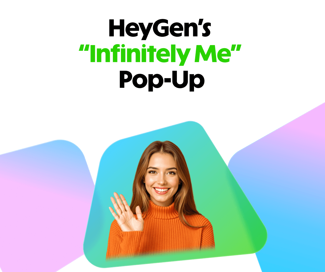 HeyGen’s “Infinitely Me” pop-up is coming to Chicago!