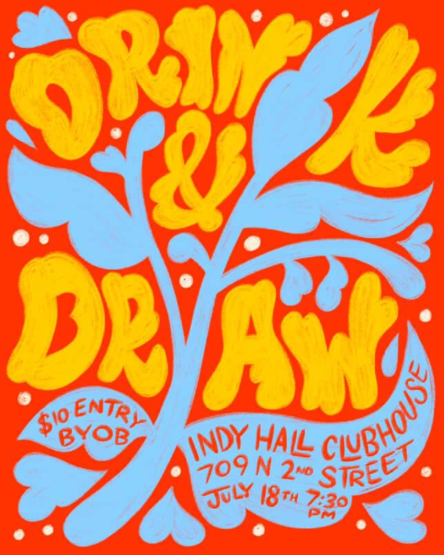 Drink (Or Not) & Draw