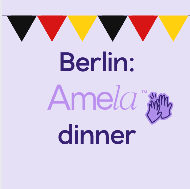 Berlin: Amela Dinner 🍷💜