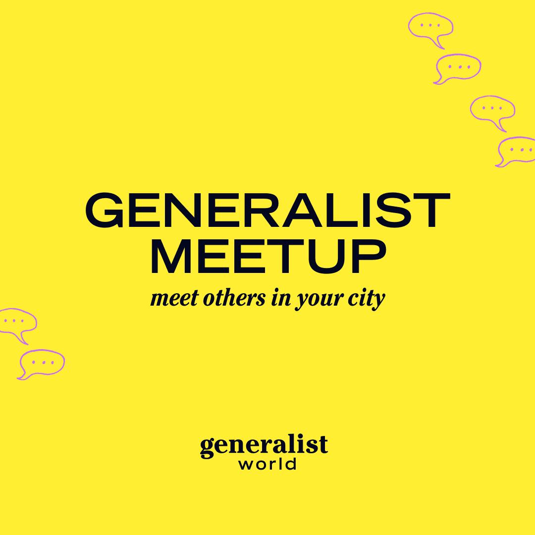 📍🏙 Chicago - Generalist World Meetup