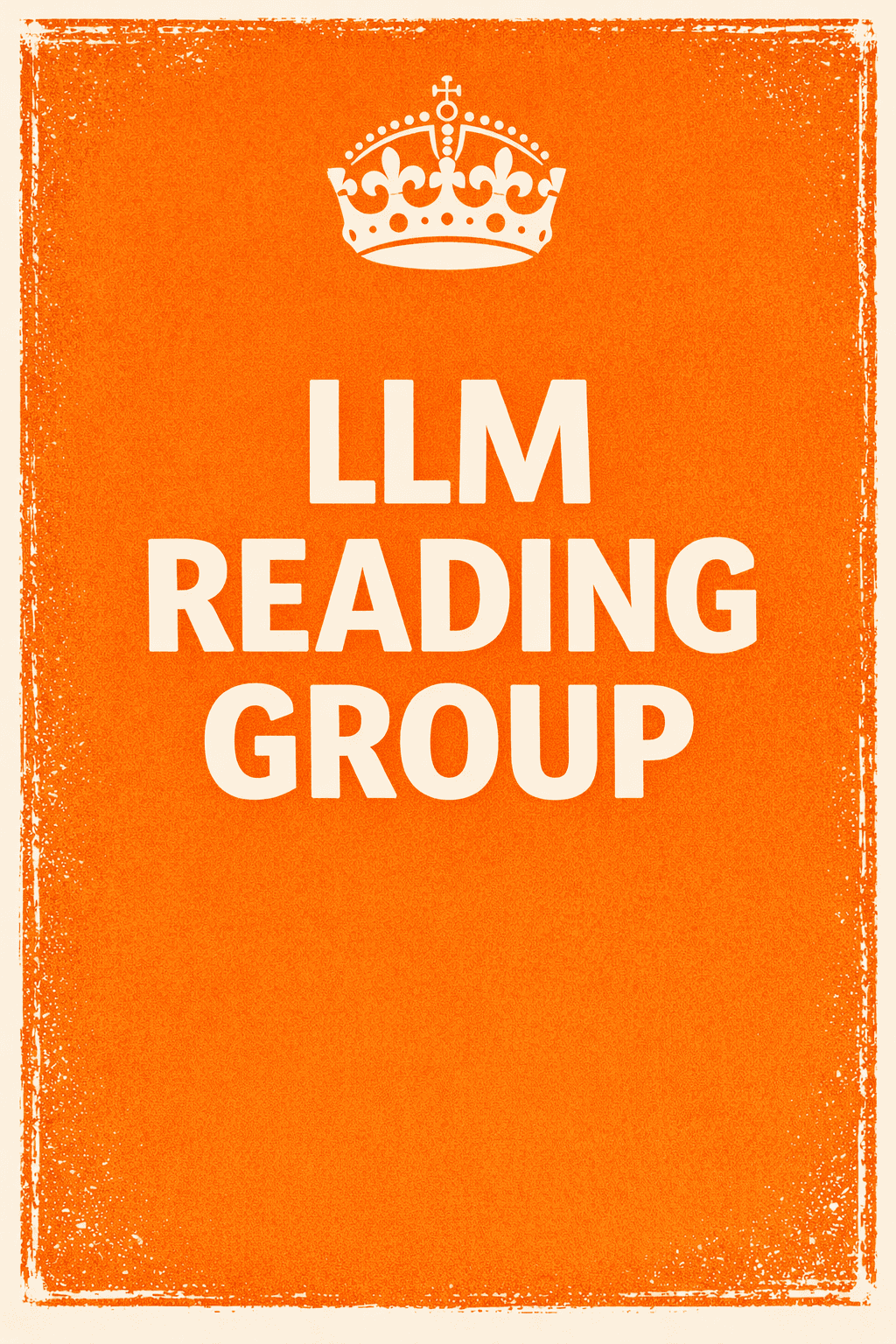 LLM Paper Reading Group