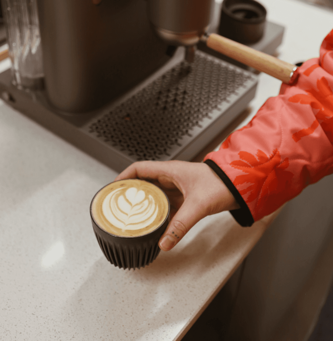 nunc. Latte Art Kurs
