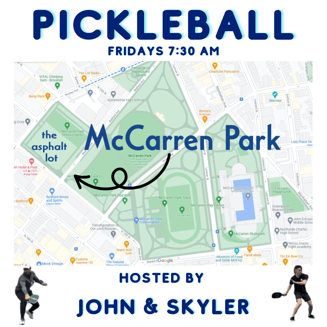 Tech Pickleball NYC