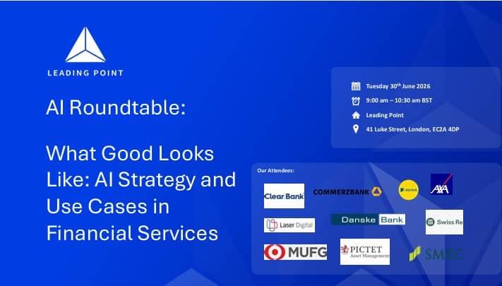 What Good Looks Like: AI Strategy and Use Cases in Financial Services