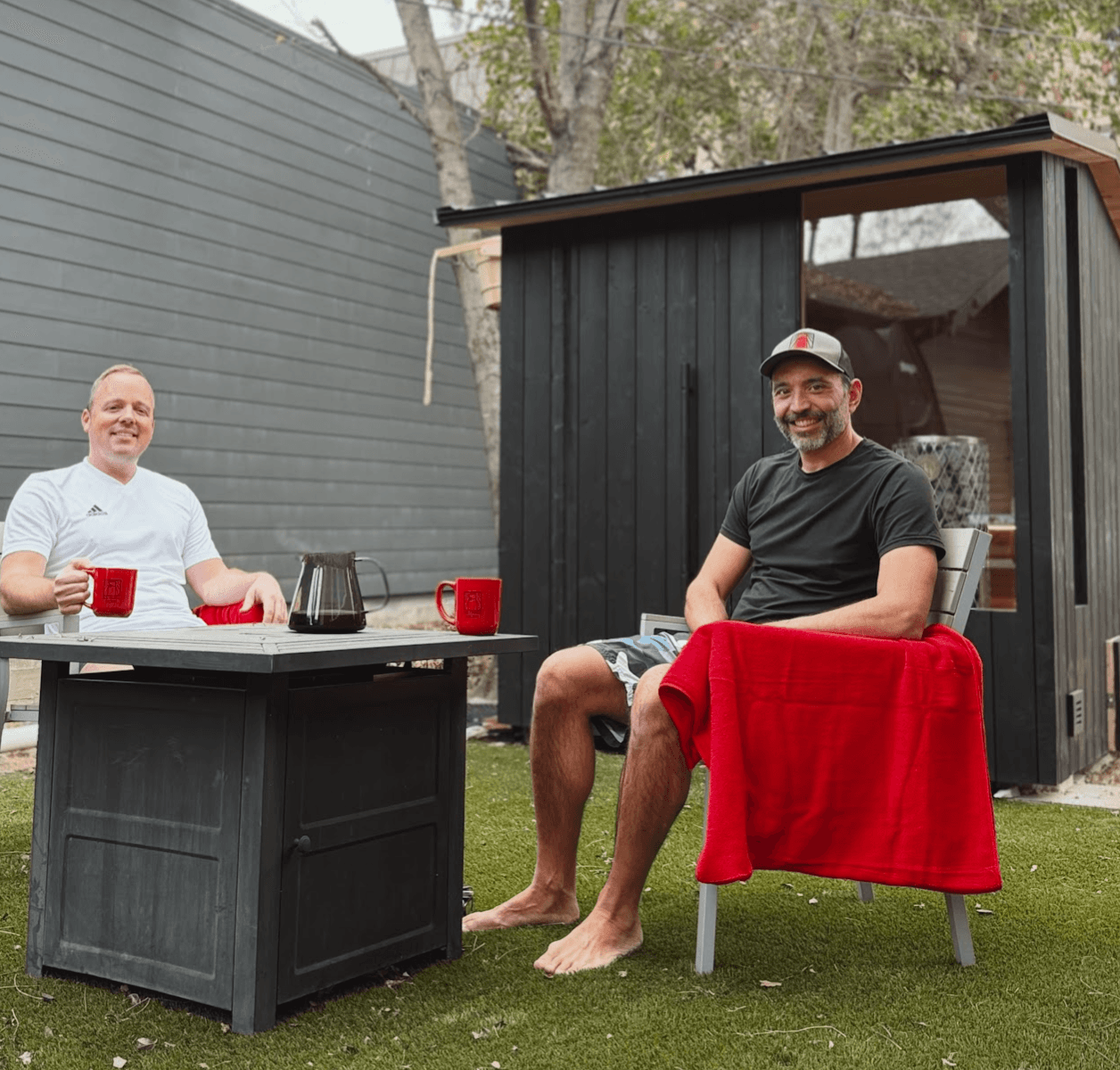 Fridge Fire! Sauna Happy Hour (founders)