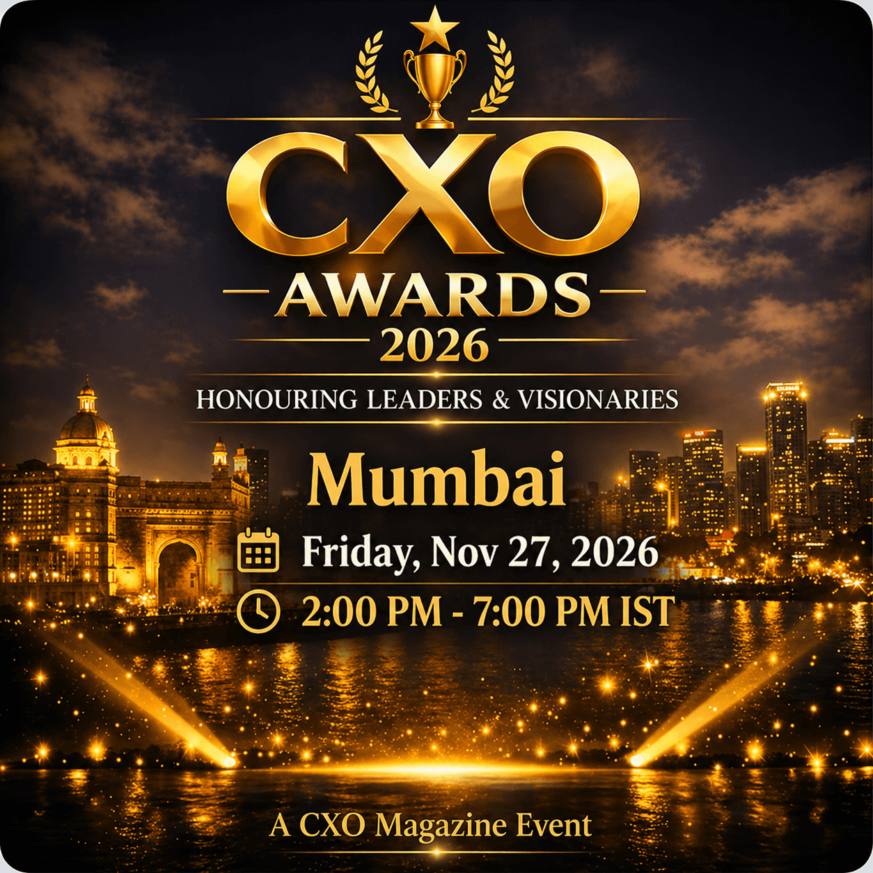 Global CXO Awards 2026 – A Global Celebration of Leadership Excellence