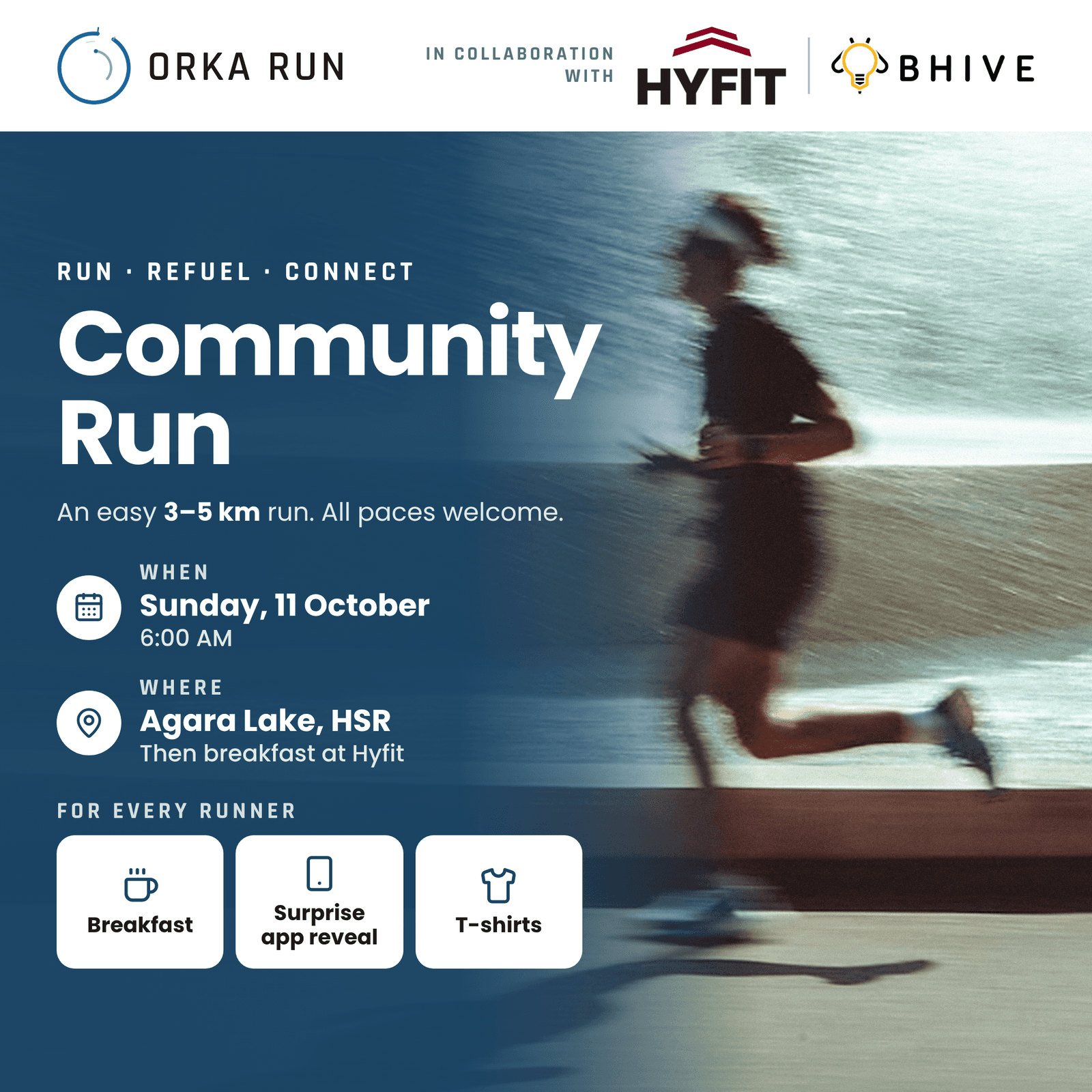 Orka - Community Run | Agara Lake