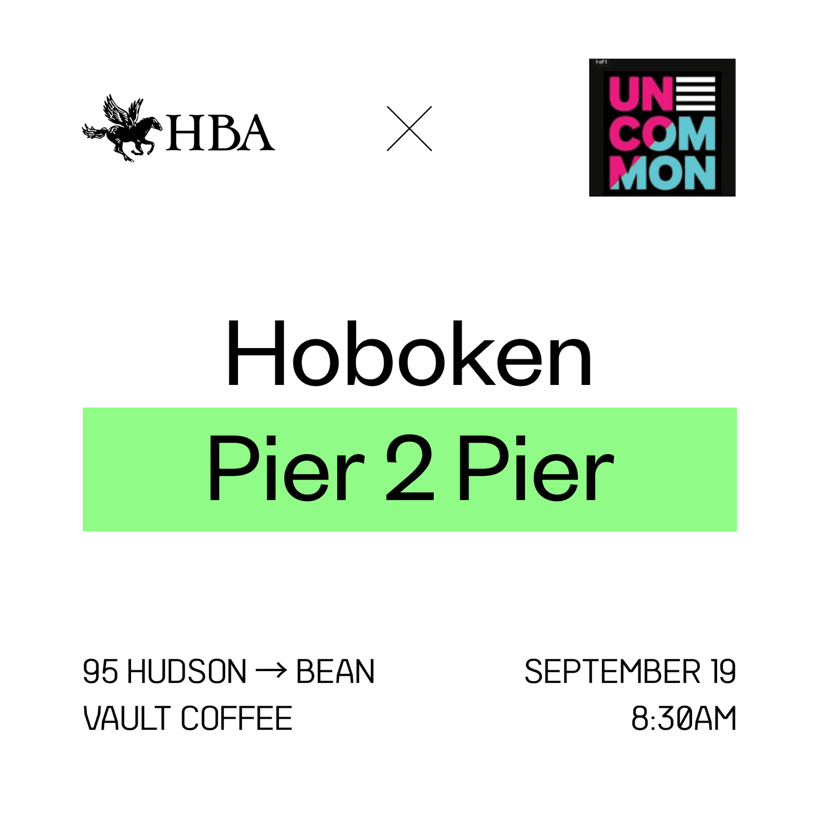 Hoboken Athletic - Pier 2 Pier with The Uncommon Cup