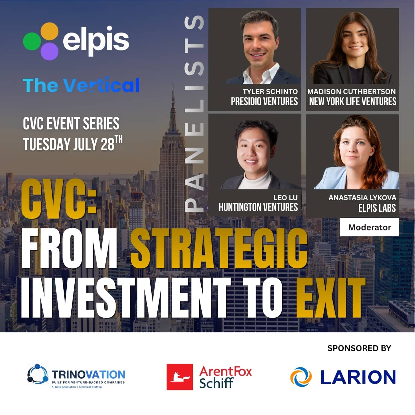 CVC: From Strategic Investment to Exit